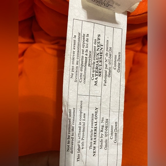 C. C. Filson Men's Goose Down Brown Vest - Picture 8 of 9